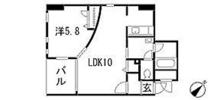 広大附属学校前駅 徒歩7分 6階の物件間取画像